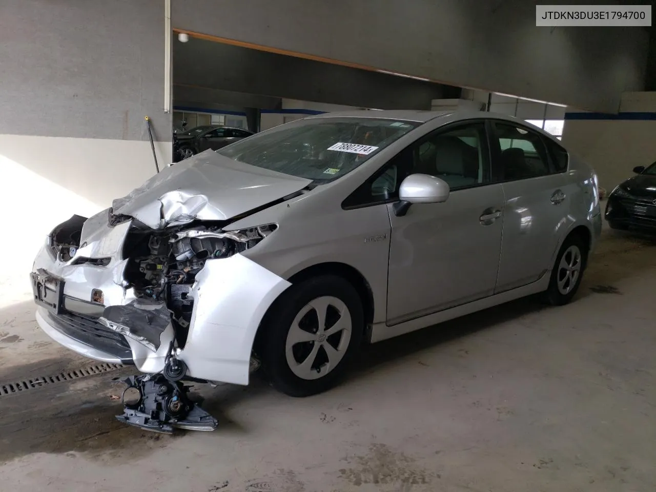 2014 Toyota Prius VIN: JTDKN3DU3E1794700 Lot: 78807214