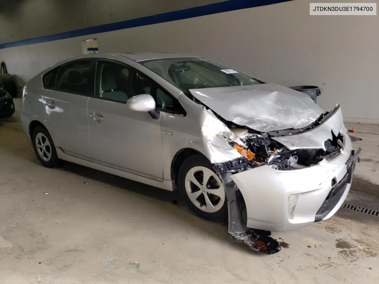 2014 Toyota Prius VIN: JTDKN3DU3E1794700 Lot: 78807214