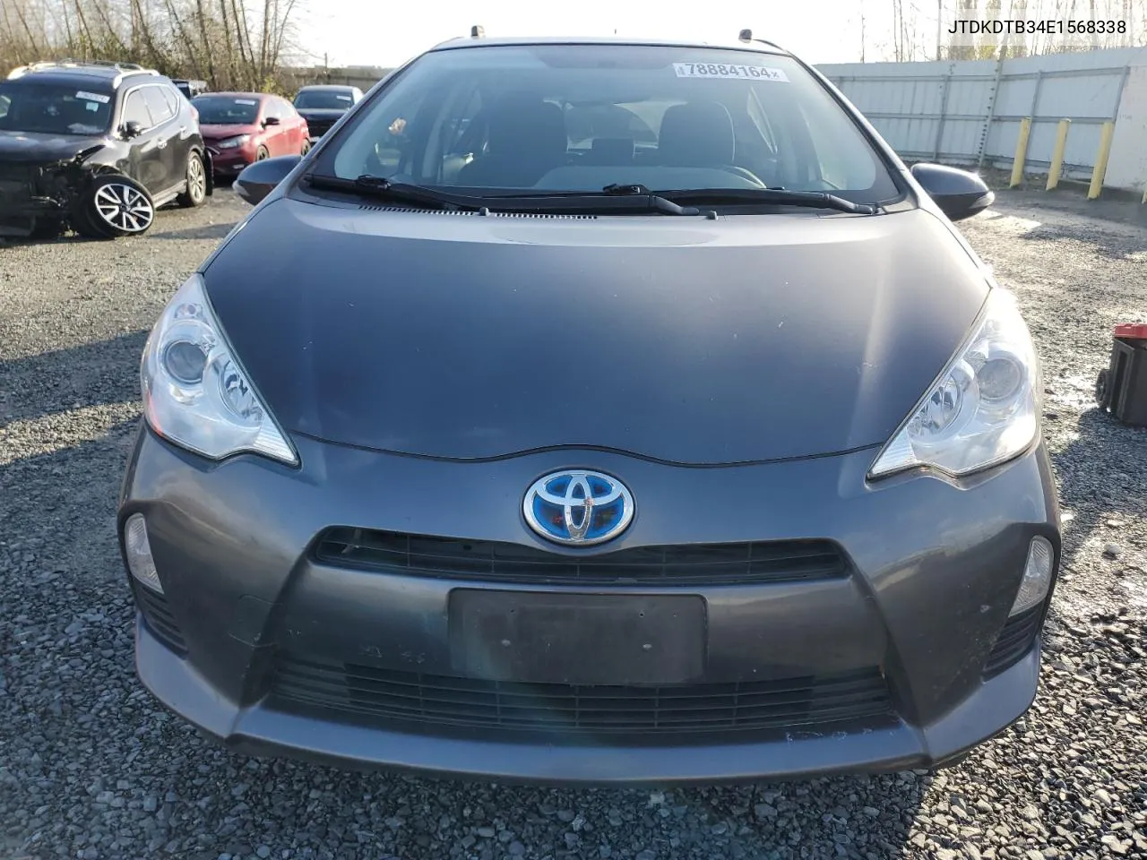 2014 Toyota Prius C VIN: JTDKDTB34E1568338 Lot: 78884164