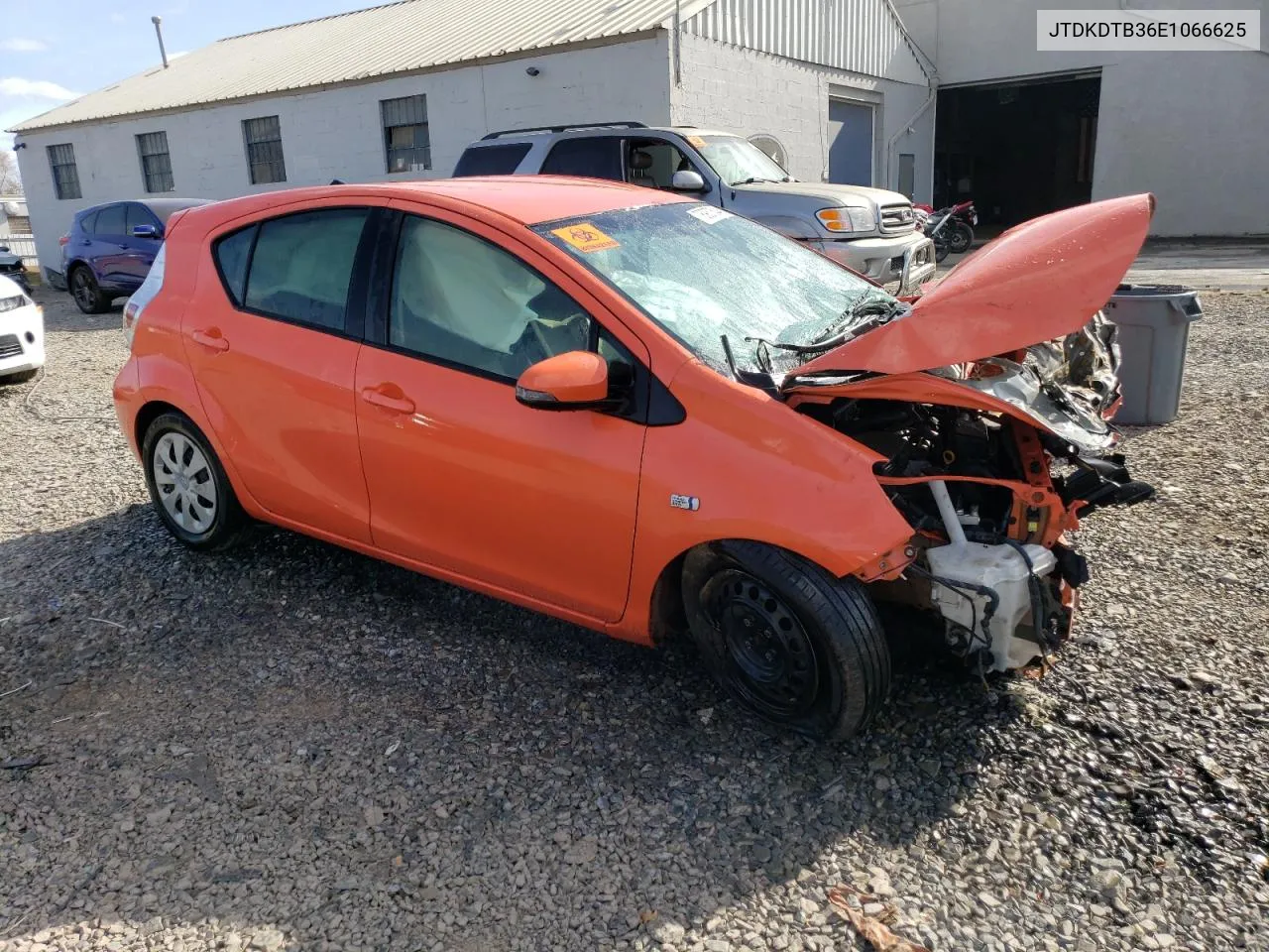 2014 Toyota Prius C VIN: JTDKDTB36E1066625 Lot: 78937544