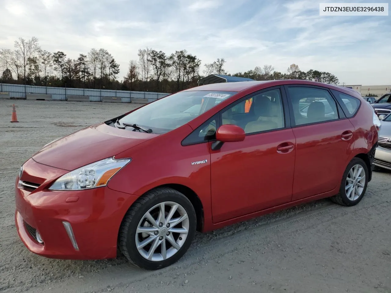 2014 Toyota Prius V VIN: JTDZN3EU0E3296438 Lot: 79078614