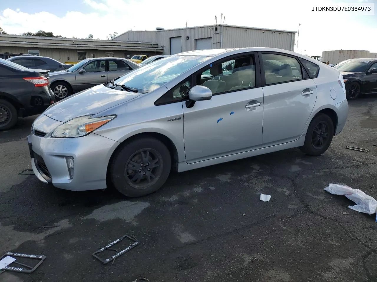 2014 Toyota Prius VIN: JTDKN3DU7E0384973 Lot: 79112114