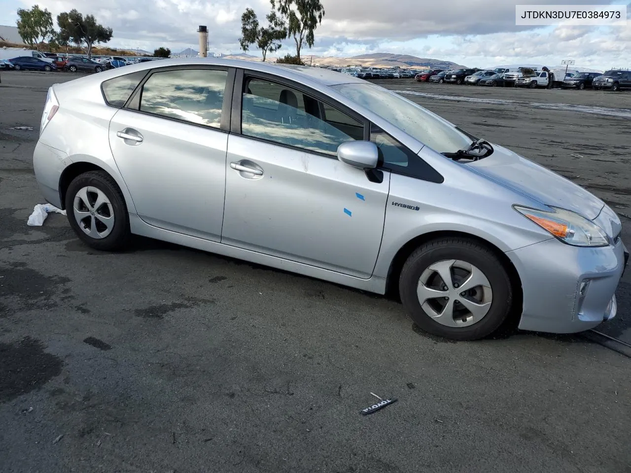 2014 Toyota Prius VIN: JTDKN3DU7E0384973 Lot: 79112114