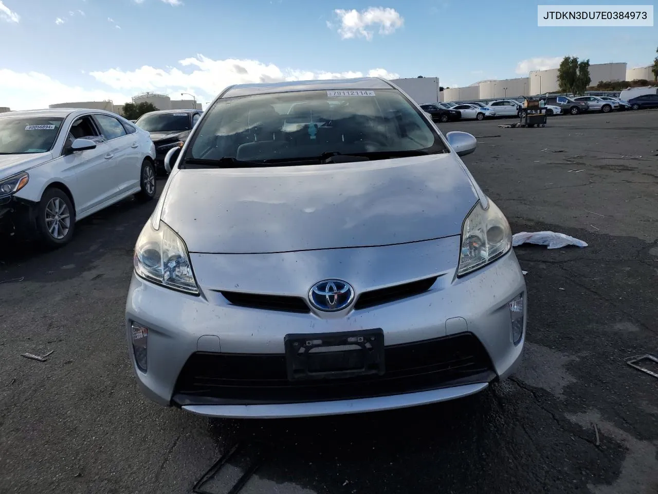 2014 Toyota Prius VIN: JTDKN3DU7E0384973 Lot: 79112114