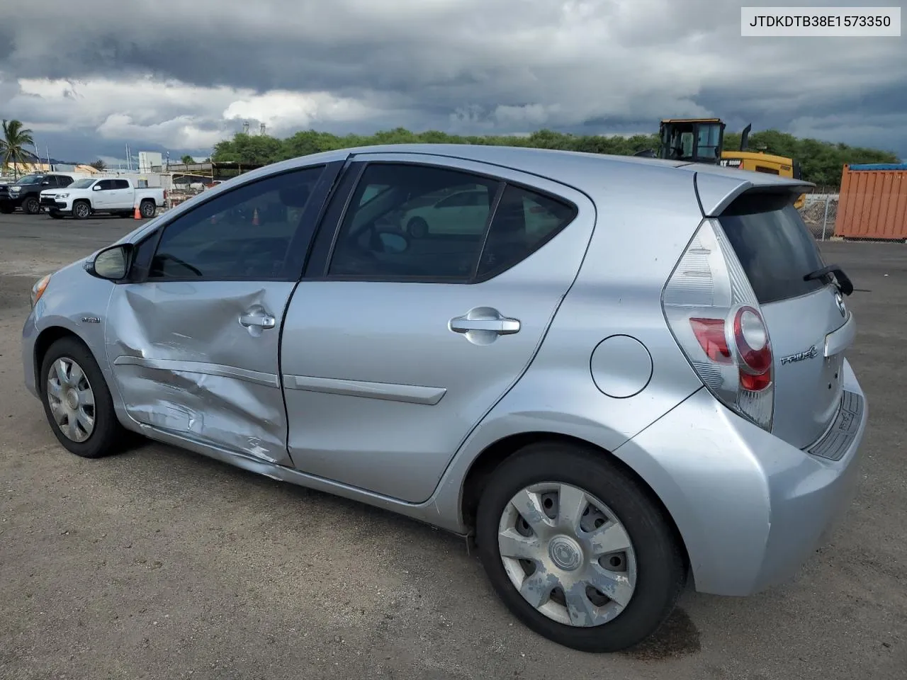 2014 Toyota Prius C VIN: JTDKDTB38E1573350 Lot: 79256104