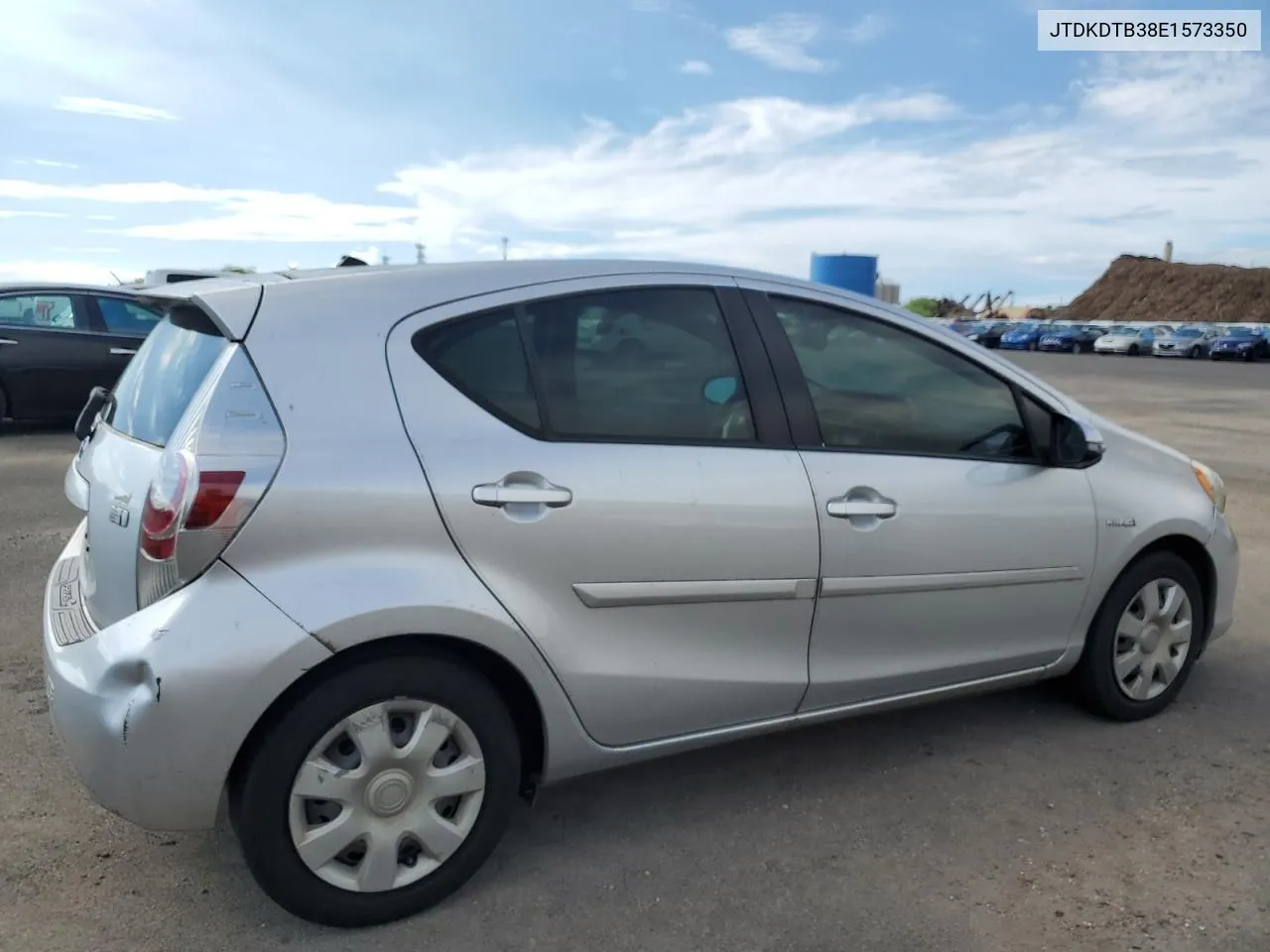 2014 Toyota Prius C VIN: JTDKDTB38E1573350 Lot: 79256104