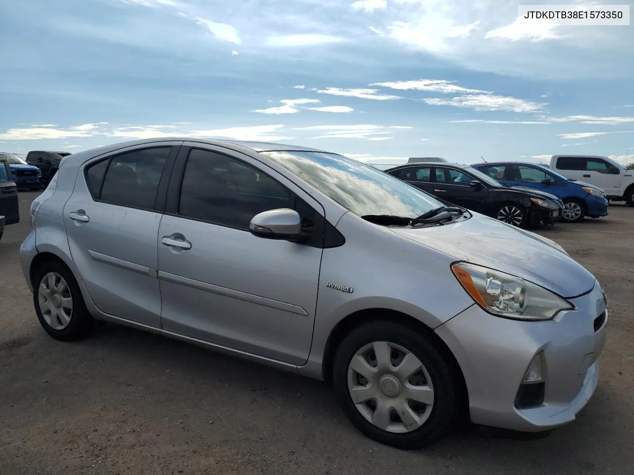 2014 Toyota Prius C VIN: JTDKDTB38E1573350 Lot: 79256104