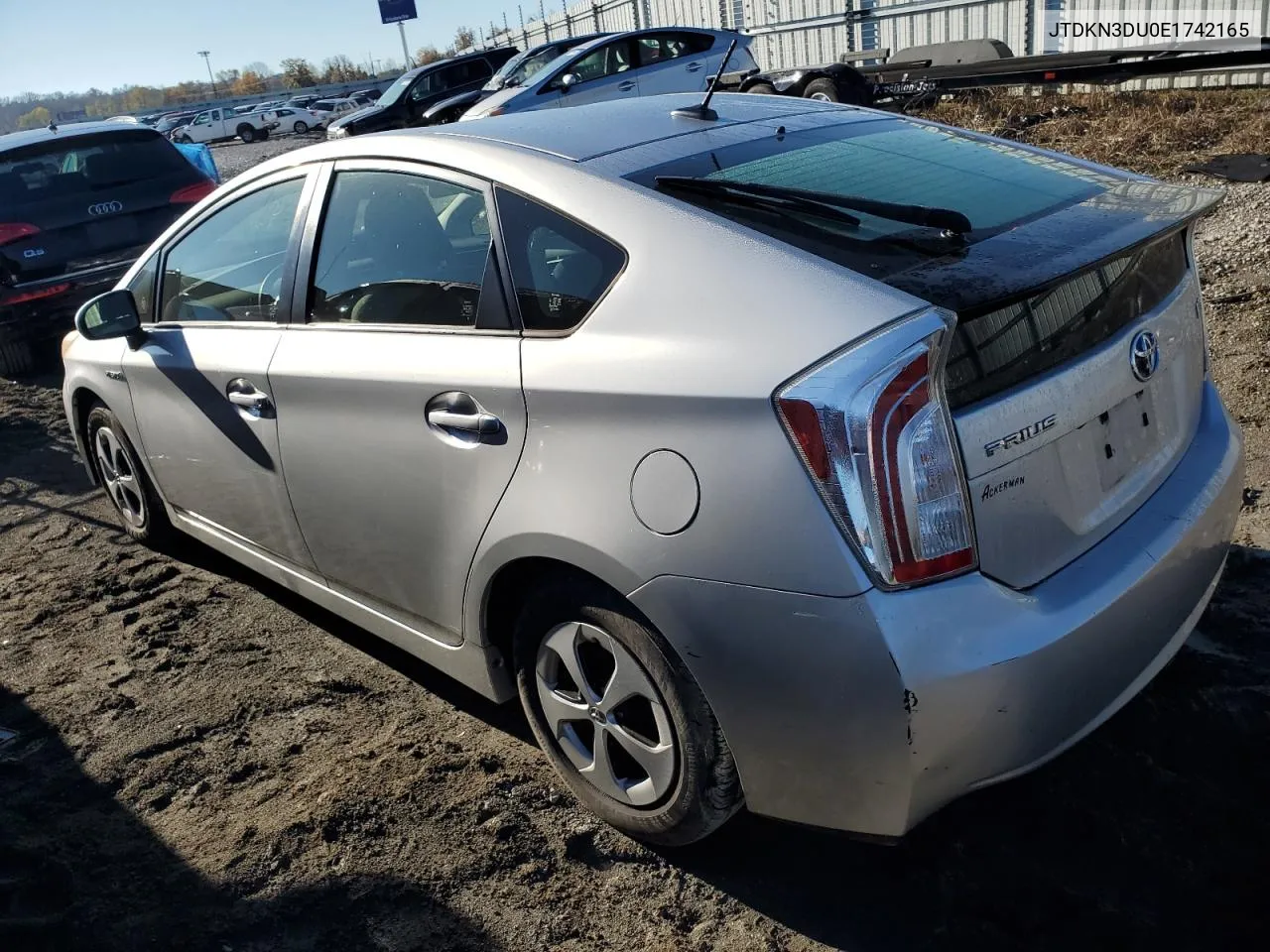 JTDKN3DU0E1742165 2014 Toyota Prius