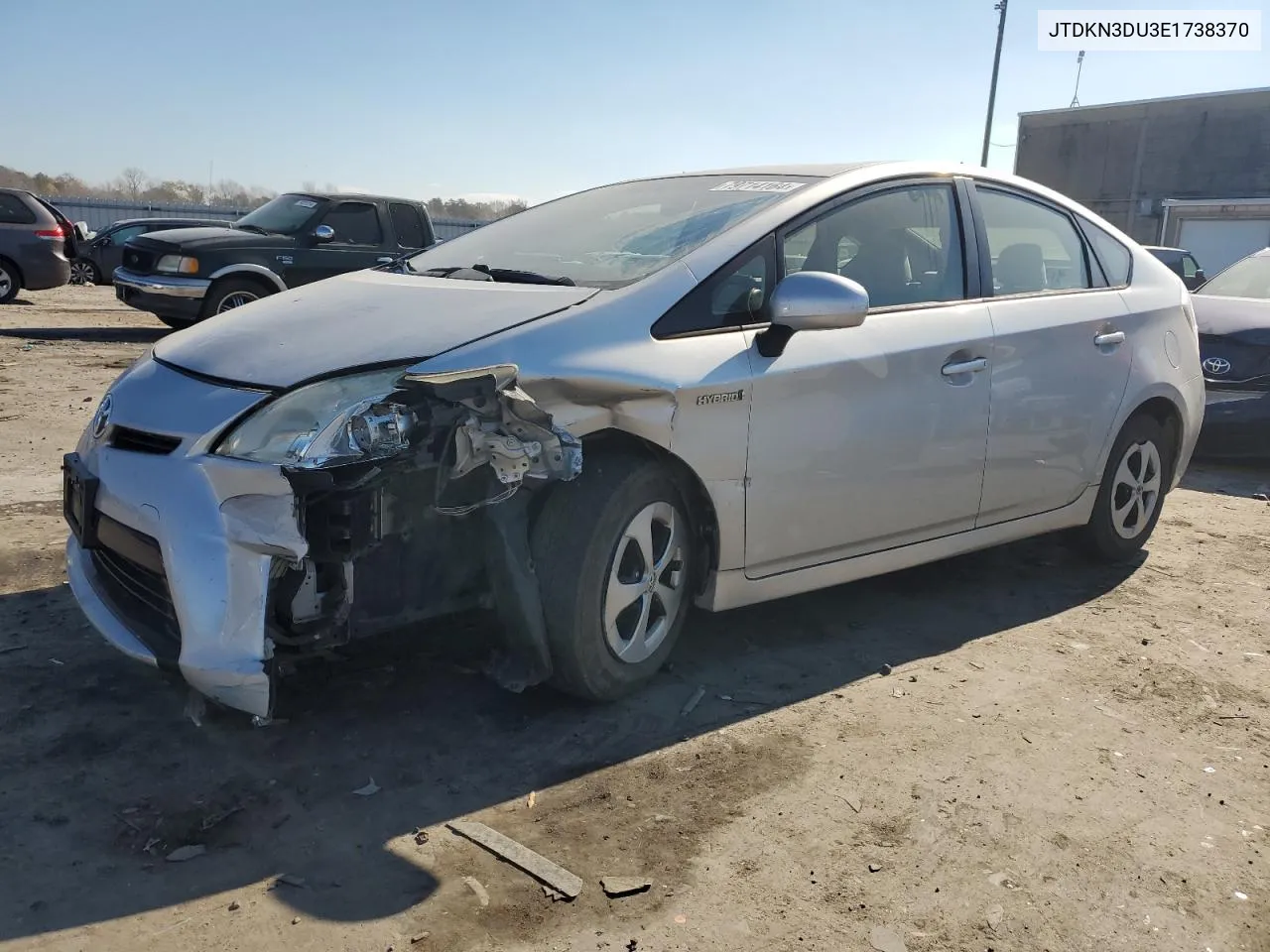 2014 Toyota Prius VIN: JTDKN3DU3E1738370 Lot: 79714164