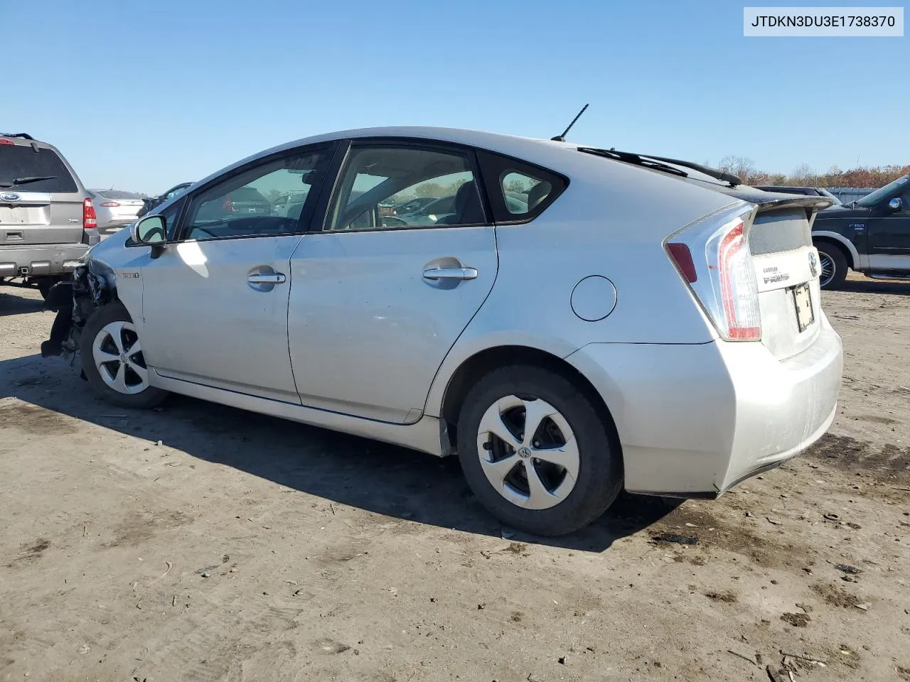 2014 Toyota Prius VIN: JTDKN3DU3E1738370 Lot: 79714164