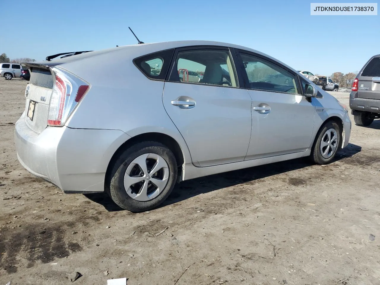 2014 Toyota Prius VIN: JTDKN3DU3E1738370 Lot: 79714164