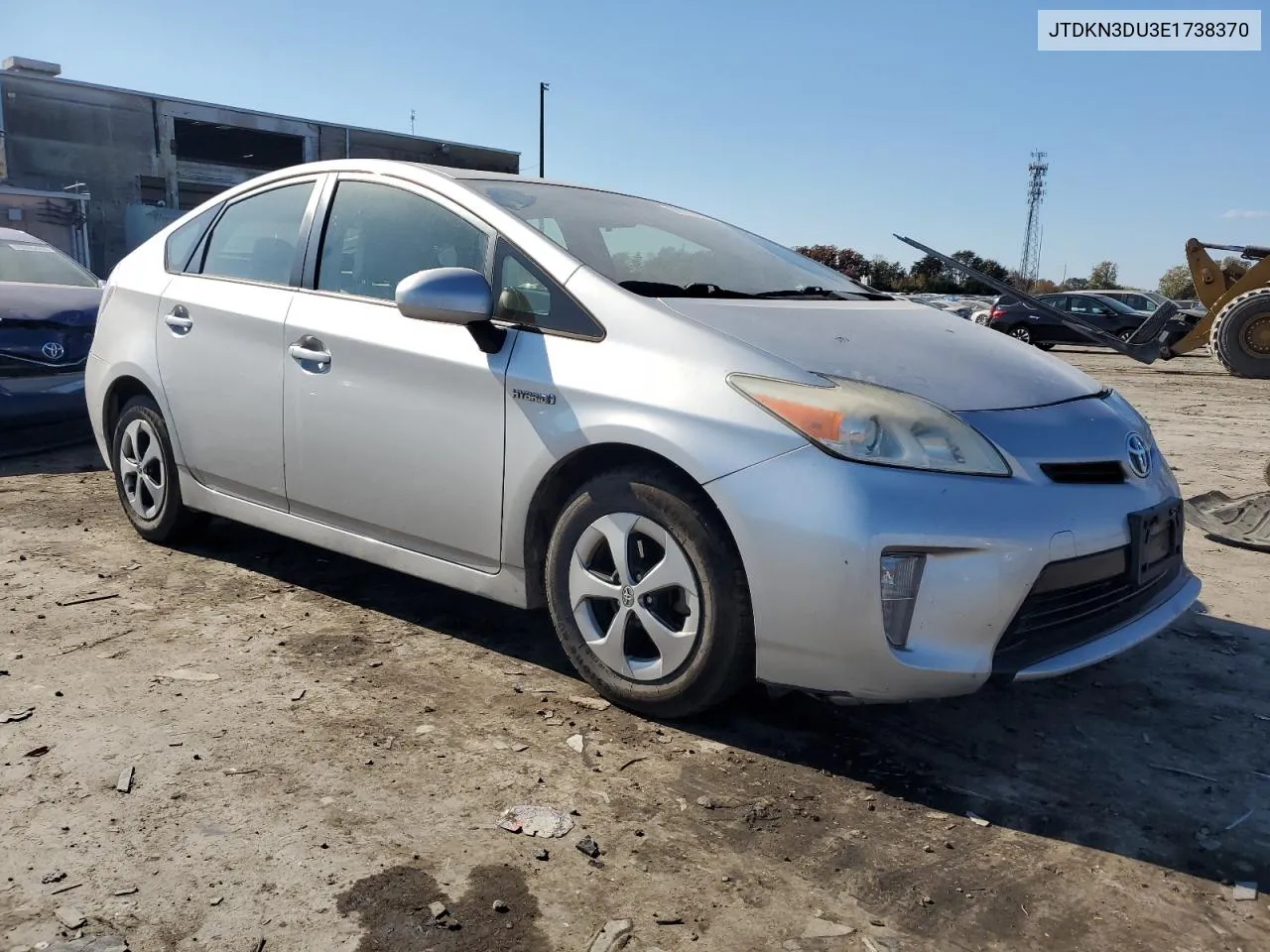 2014 Toyota Prius VIN: JTDKN3DU3E1738370 Lot: 79714164