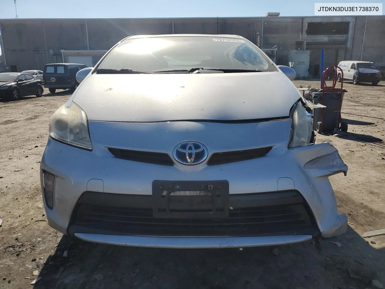 2014 Toyota Prius VIN: JTDKN3DU3E1738370 Lot: 79714164