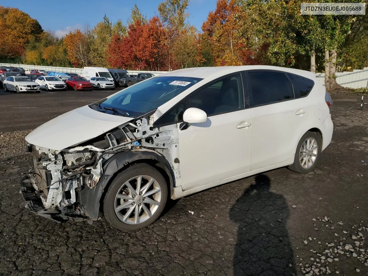 2014 Toyota Prius V VIN: JTDZN3EU0EJ005688 Lot: 79770684