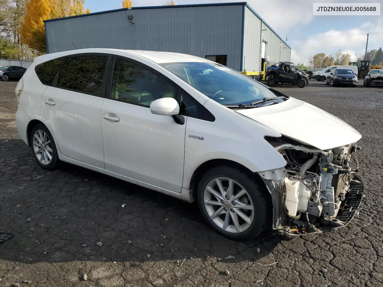 2014 Toyota Prius V VIN: JTDZN3EU0EJ005688 Lot: 79770684