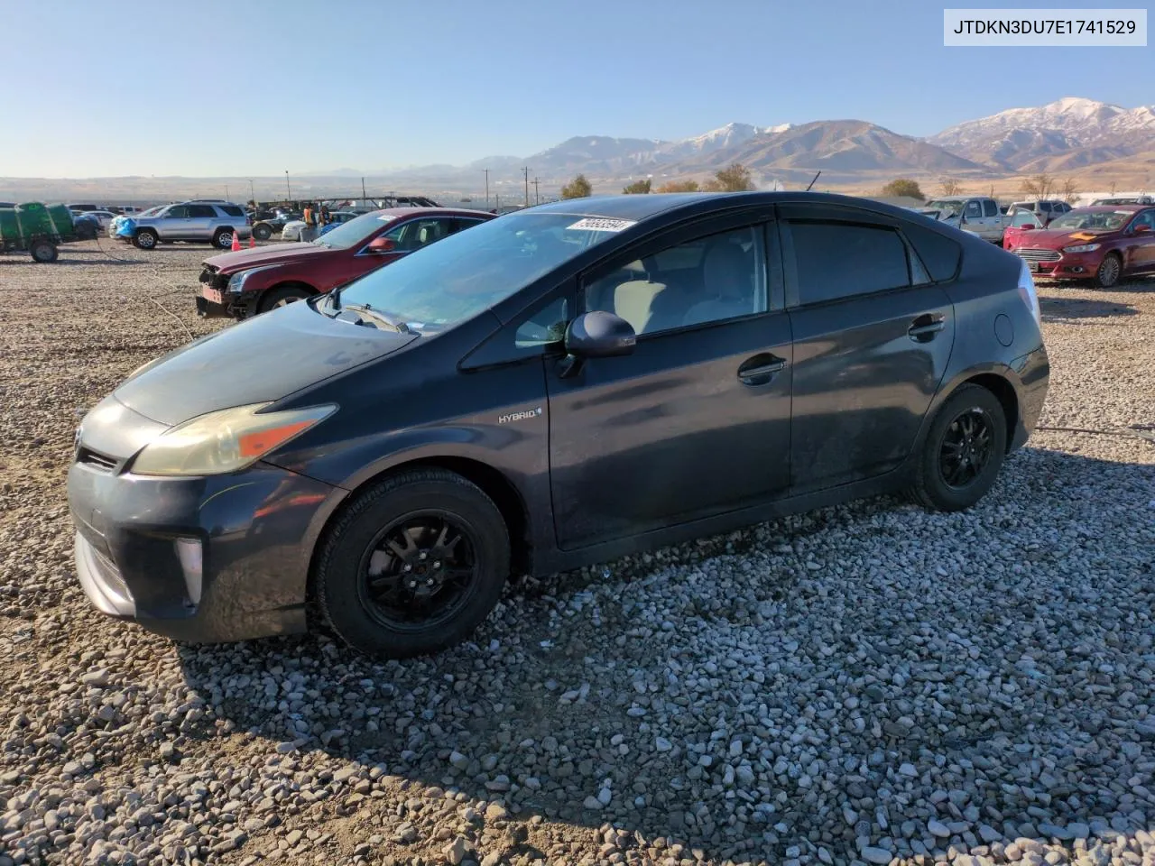 2014 Toyota Prius VIN: JTDKN3DU7E1741529 Lot: 79893594