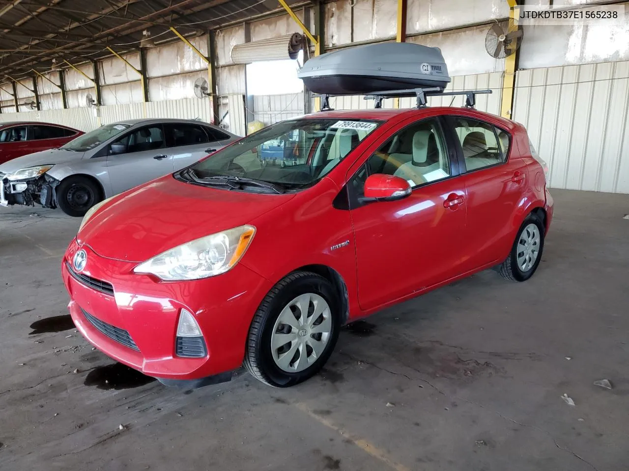 2014 Toyota Prius C VIN: JTDKDTB37E1565238 Lot: 79913844