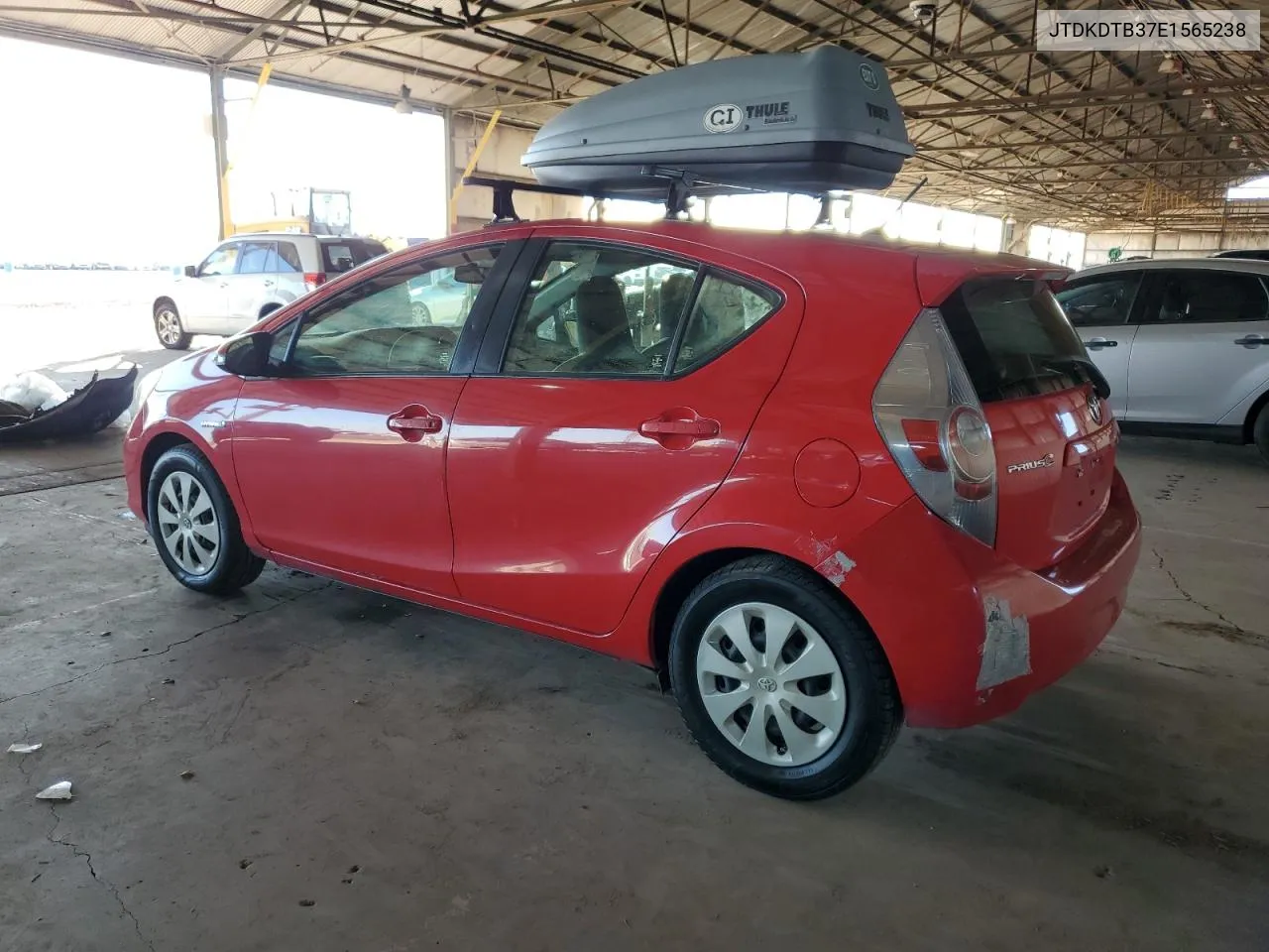 2014 Toyota Prius C VIN: JTDKDTB37E1565238 Lot: 79913844