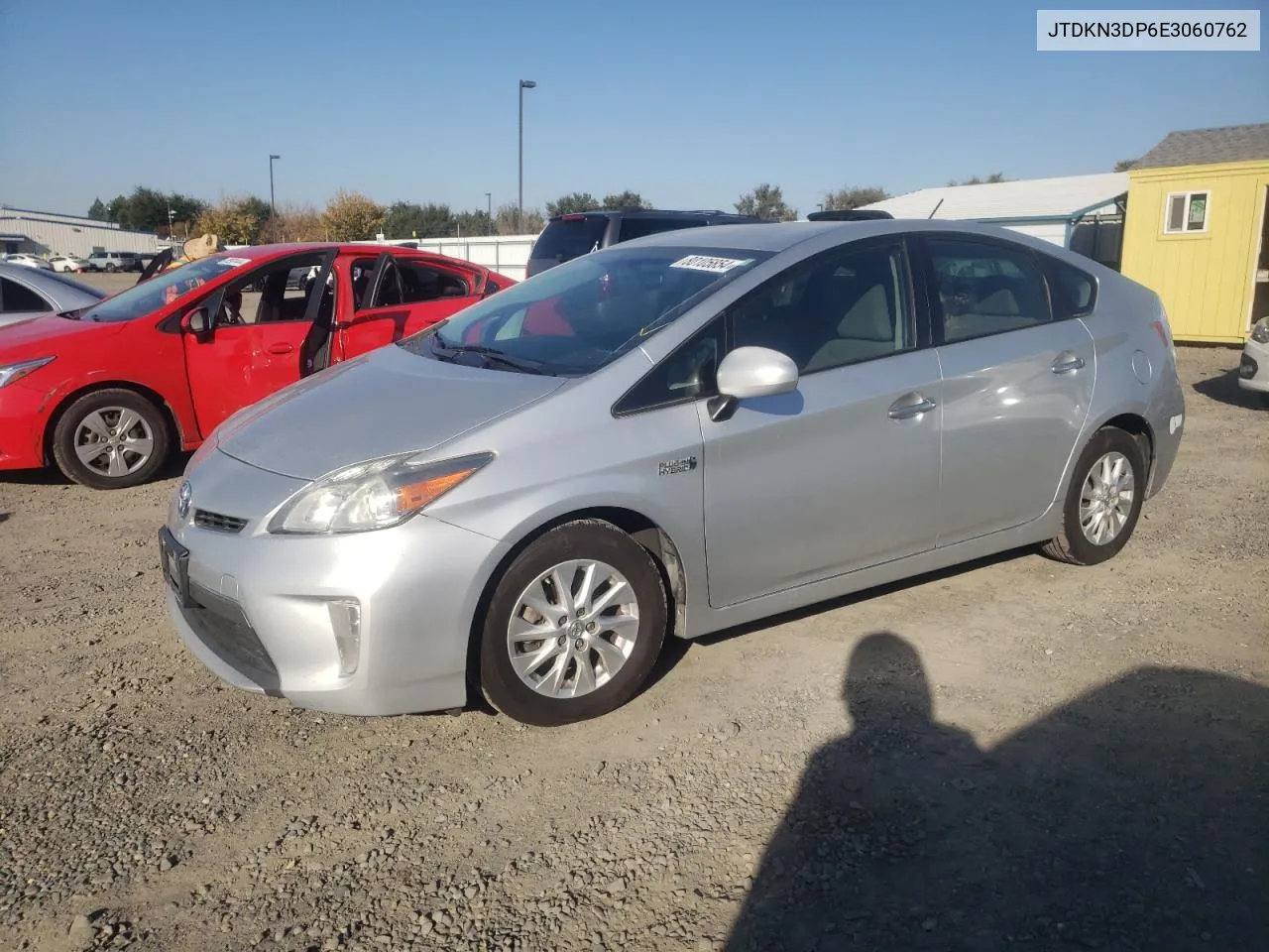 2014 Toyota Prius Plug-In VIN: JTDKN3DP6E3060762 Lot: 80105854