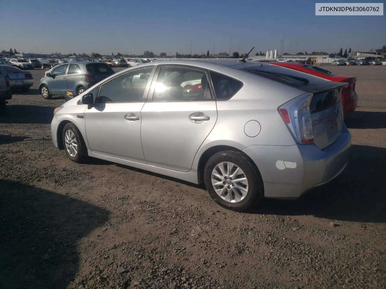 2014 Toyota Prius Plug-In VIN: JTDKN3DP6E3060762 Lot: 80105854