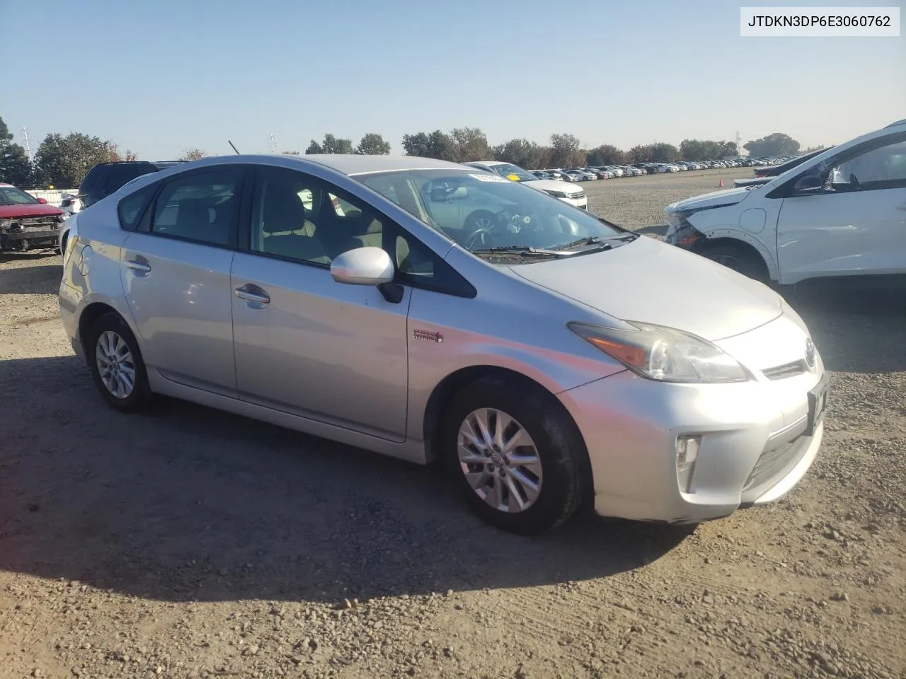 2014 Toyota Prius Plug-In VIN: JTDKN3DP6E3060762 Lot: 80105854