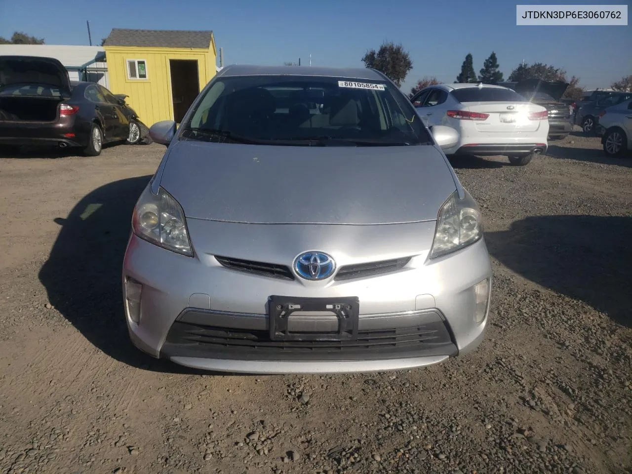 2014 Toyota Prius Plug-In VIN: JTDKN3DP6E3060762 Lot: 80105854