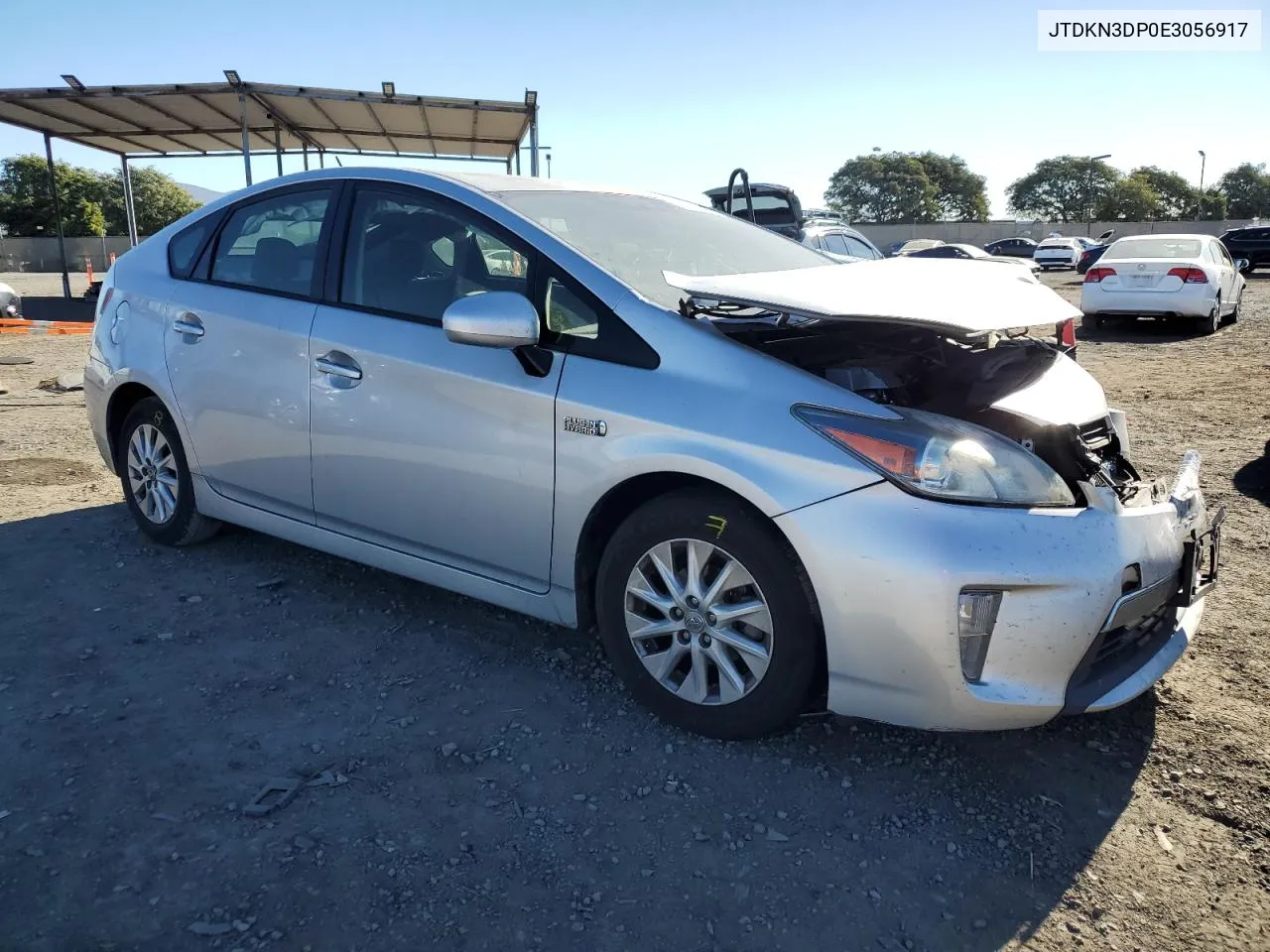 2014 Toyota Prius Plug-In VIN: JTDKN3DP0E3056917 Lot: 80344164