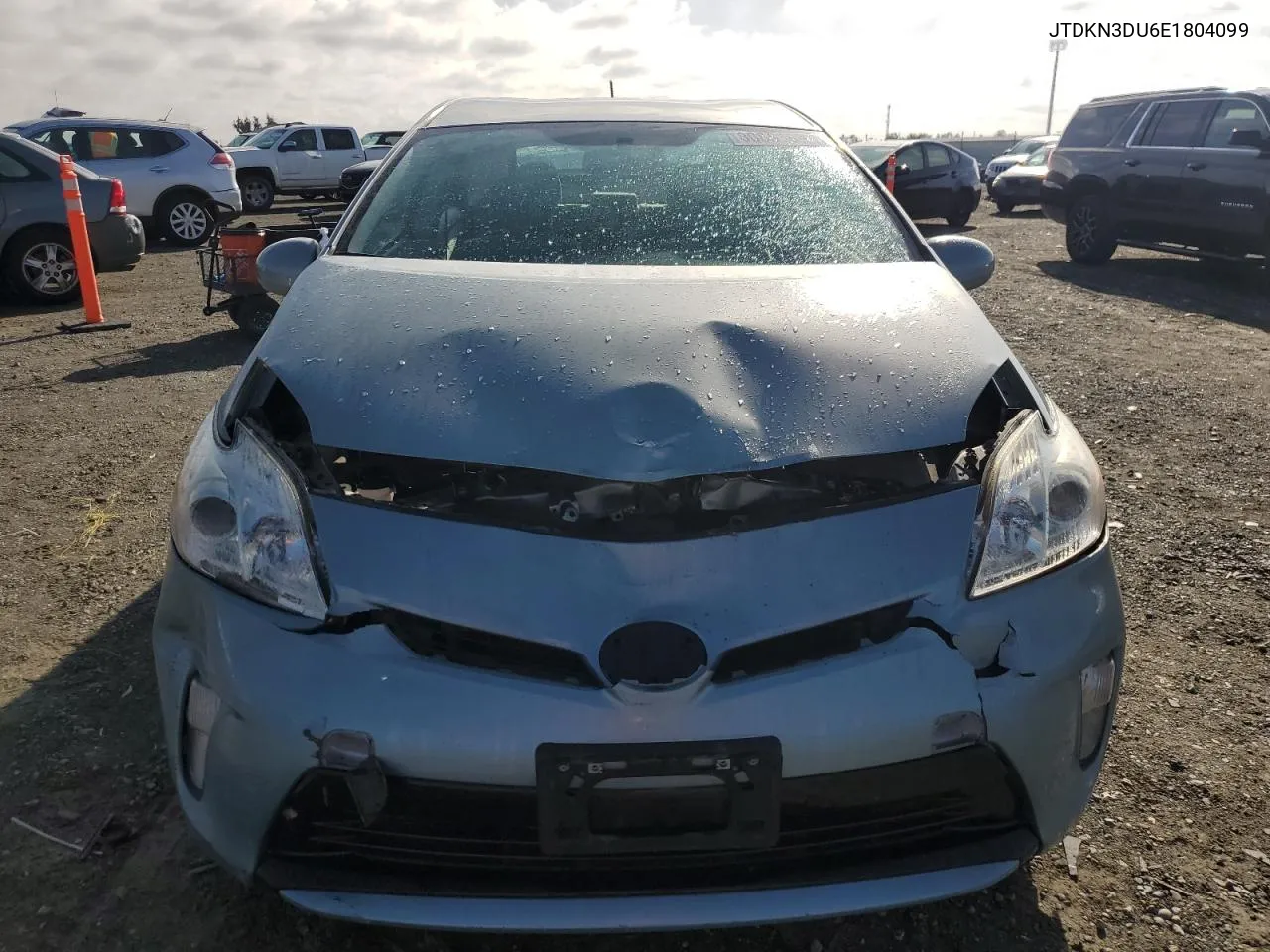 2014 Toyota Prius VIN: JTDKN3DU6E1804099 Lot: 80881894