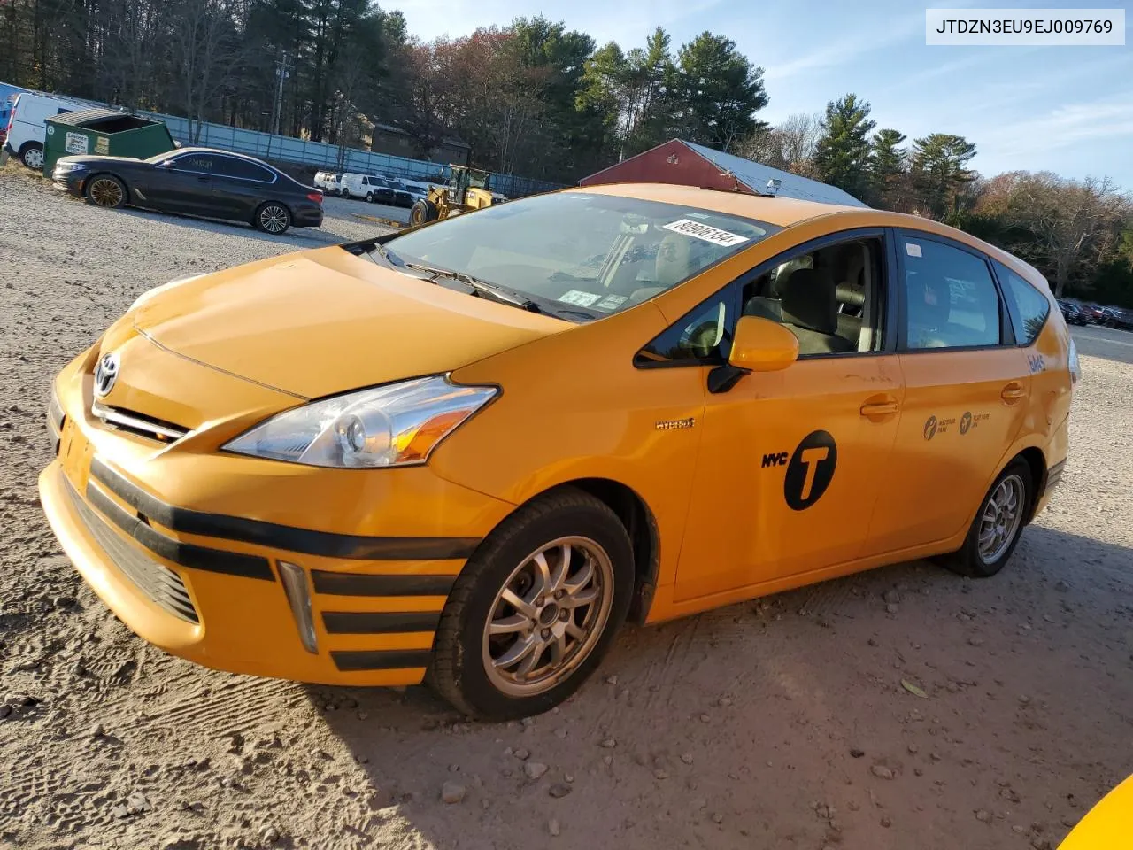 2014 Toyota Prius V VIN: JTDZN3EU9EJ009769 Lot: 80906154