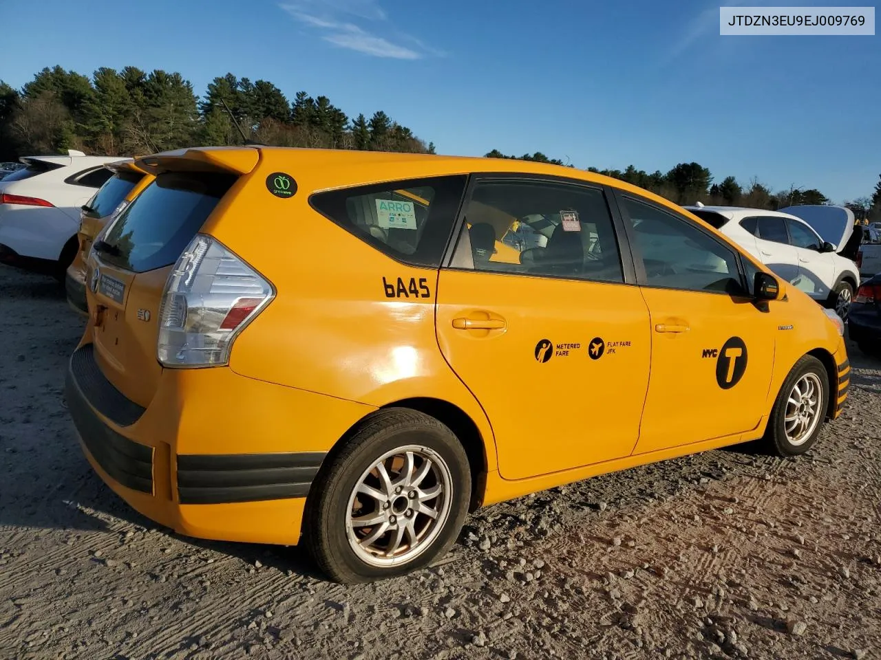 2014 Toyota Prius V VIN: JTDZN3EU9EJ009769 Lot: 80906154