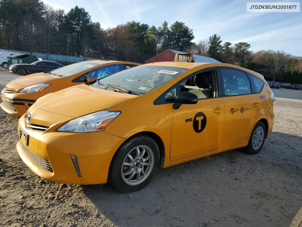 2014 Toyota Prius V VIN: JTDZN3EU9E3301877 Lot: 80906684