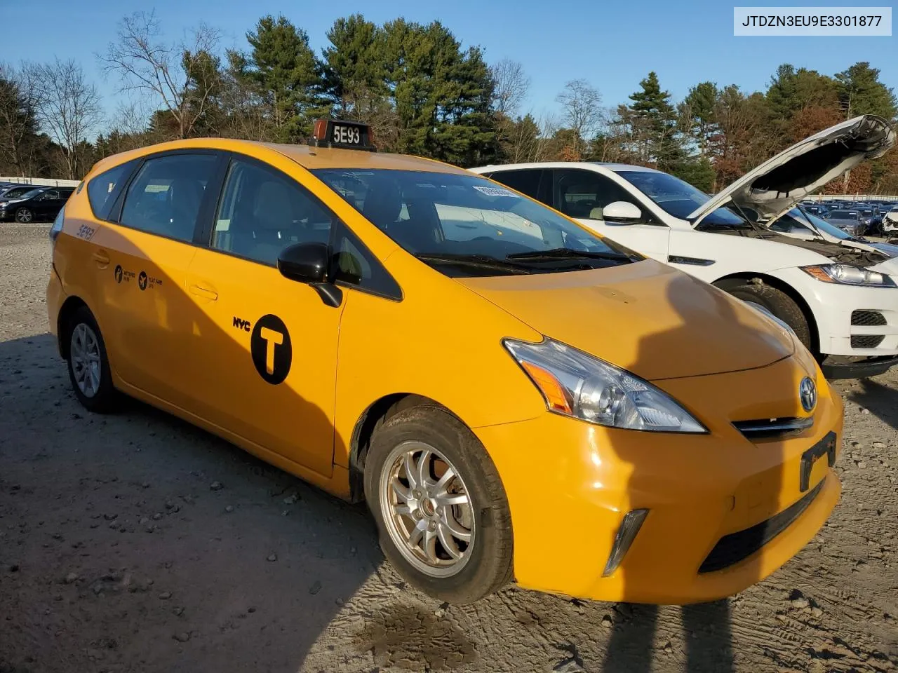 2014 Toyota Prius V VIN: JTDZN3EU9E3301877 Lot: 80906684