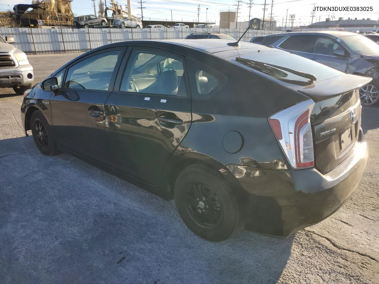 2014 Toyota Prius VIN: JTDKN3DUXE0383025 Lot: 81142164