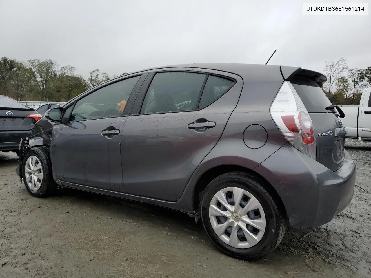 2014 Toyota Prius C VIN: JTDKDTB36E1561214 Lot: 81267894