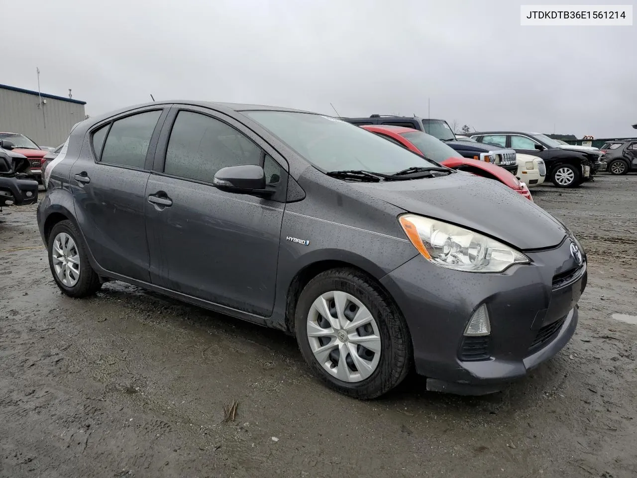 2014 Toyota Prius C VIN: JTDKDTB36E1561214 Lot: 81267894