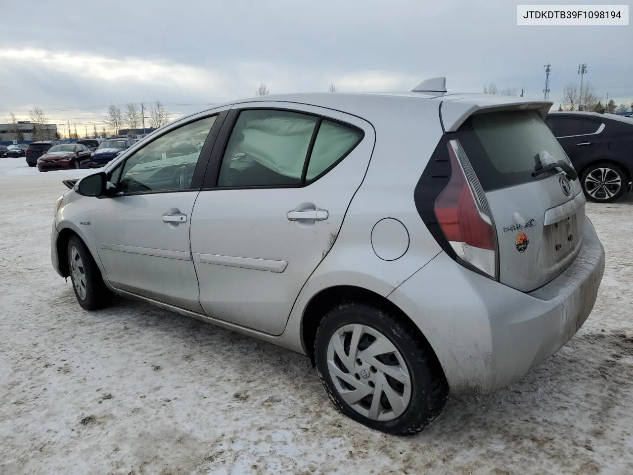 2015 Toyota Prius C VIN: JTDKDTB39F1098194 Lot: 39275304