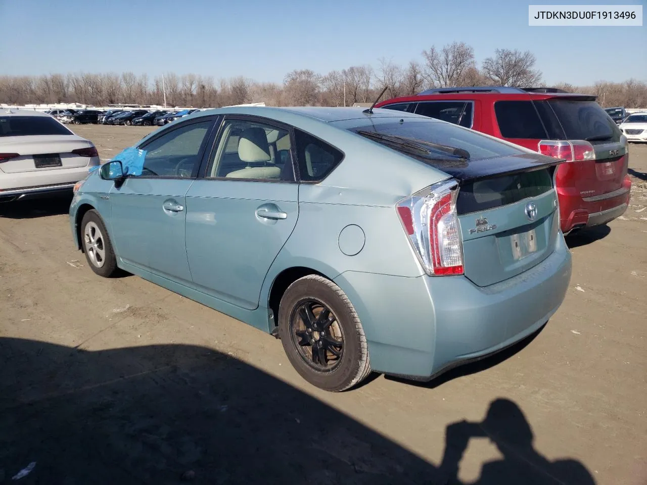 JTDKN3DU0F1913496 2015 Toyota Prius