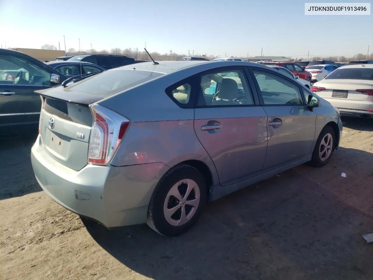 JTDKN3DU0F1913496 2015 Toyota Prius