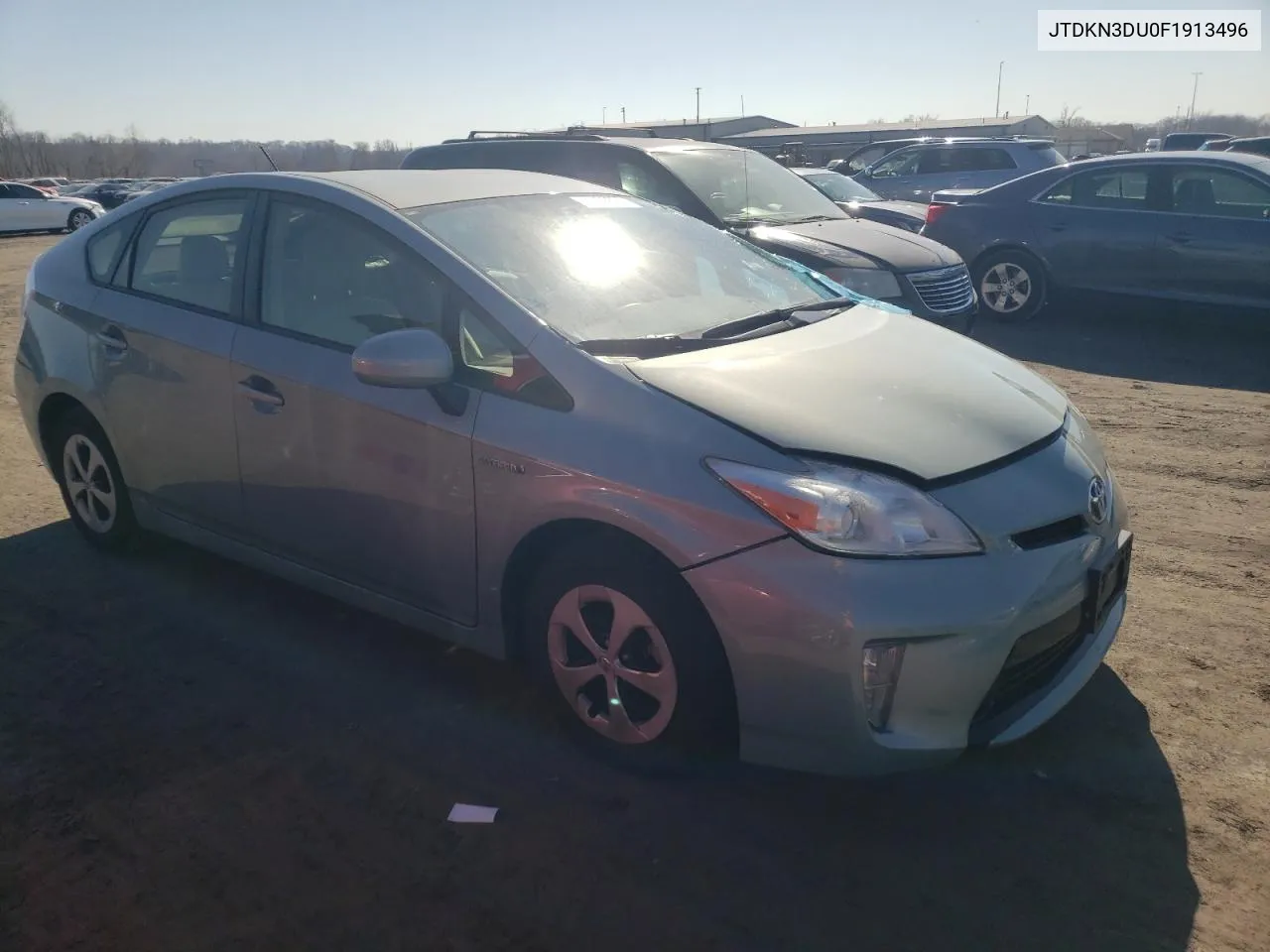 2015 Toyota Prius VIN: JTDKN3DU0F1913496 Lot: 41408594