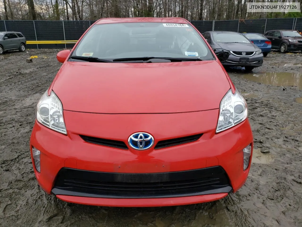 JTDKN3DU4F1927126 2015 Toyota Prius