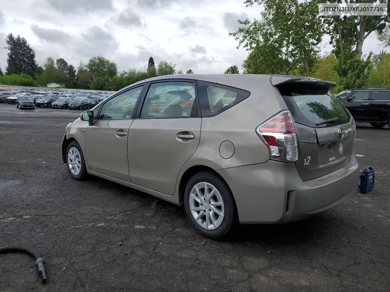 JTDZN3EUXFJ017736 2015 Toyota Prius V