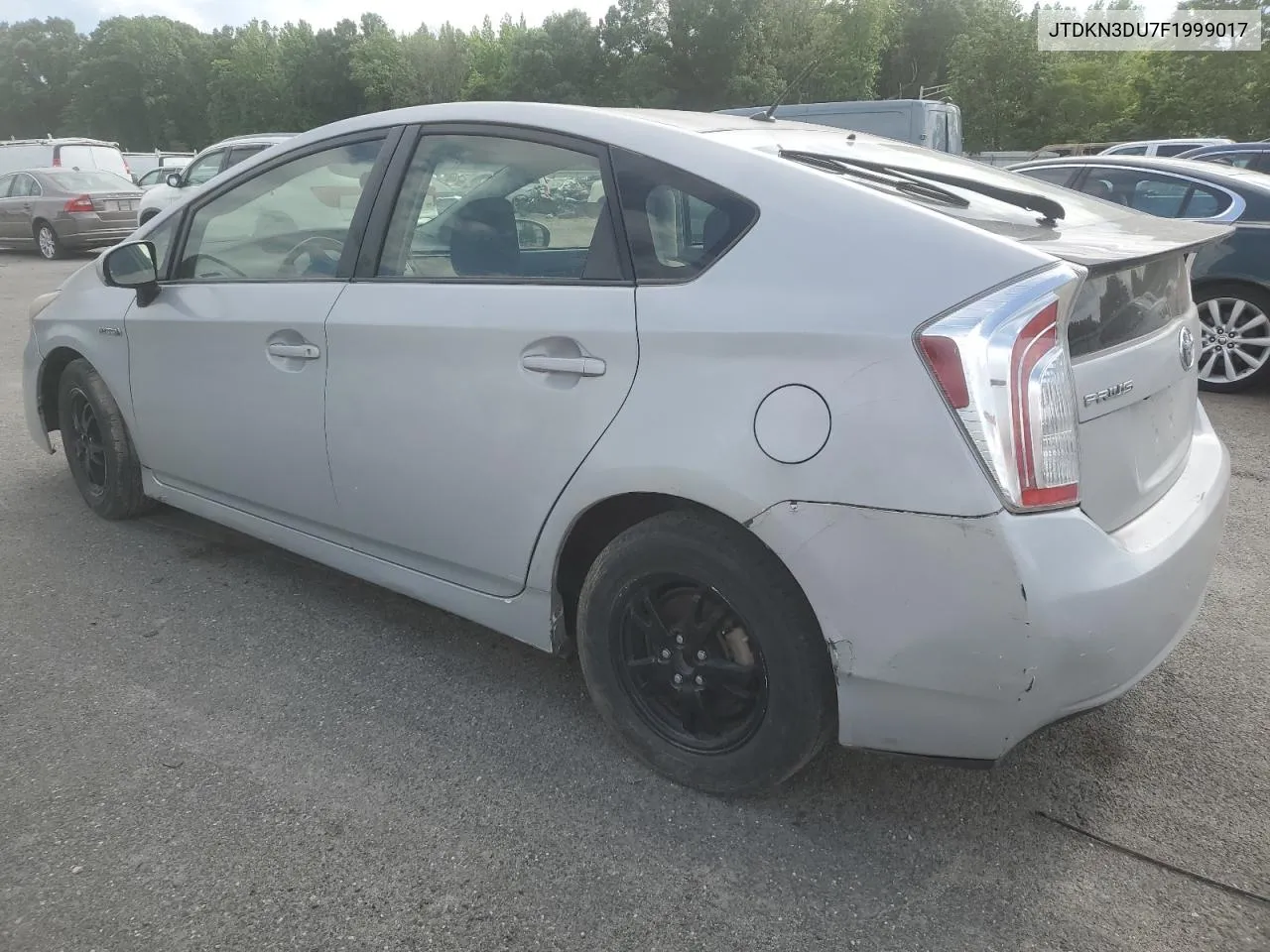 JTDKN3DU7F1999017 2015 Toyota Prius