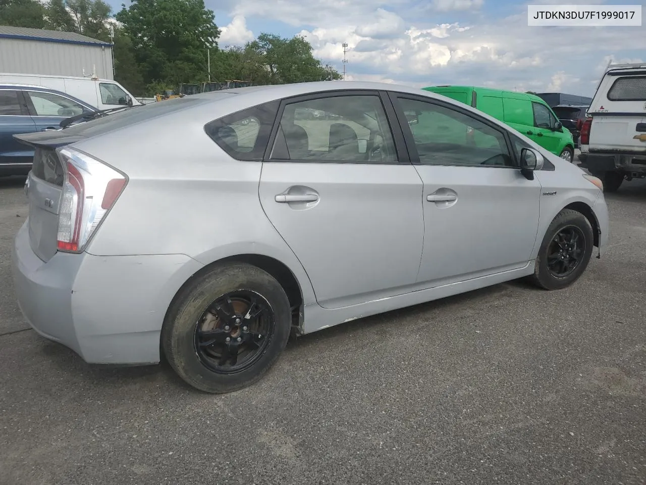 2015 Toyota Prius VIN: JTDKN3DU7F1999017 Lot: 54798524