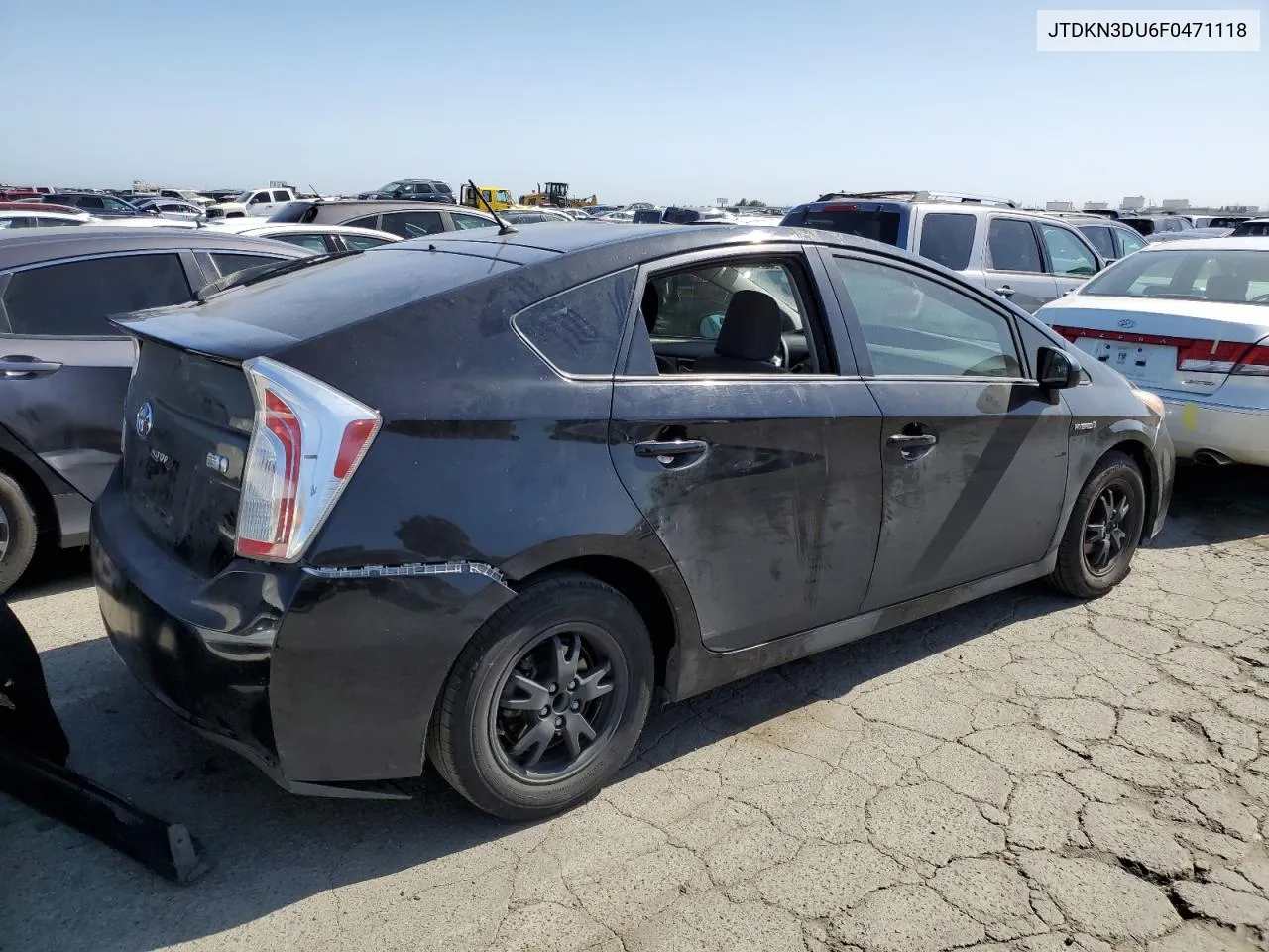 2015 Toyota Prius VIN: JTDKN3DU6F0471118 Lot: 55891604