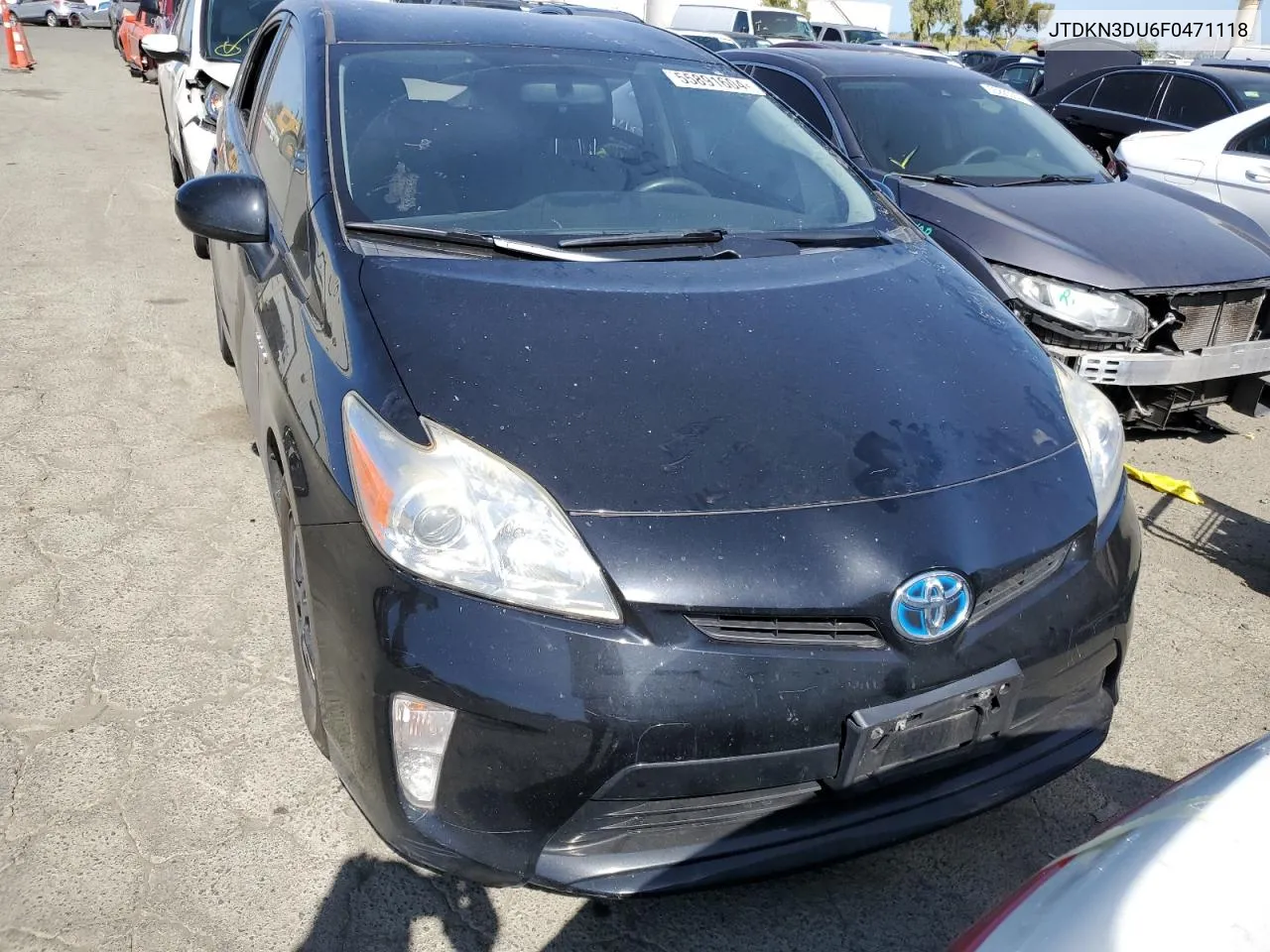 JTDKN3DU6F0471118 2015 Toyota Prius