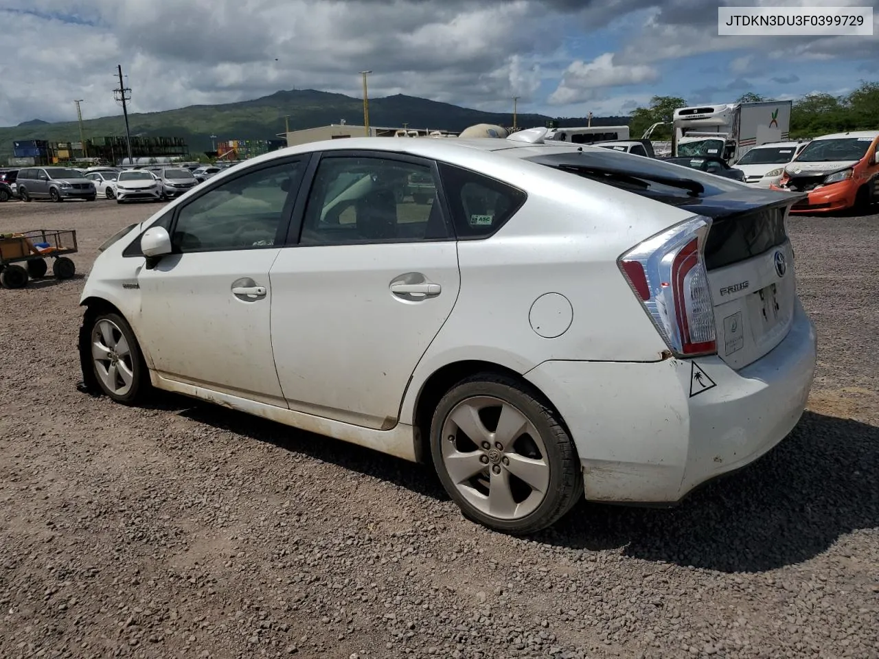 2015 Toyota Prius VIN: JTDKN3DU3F0399729 Lot: 56764004