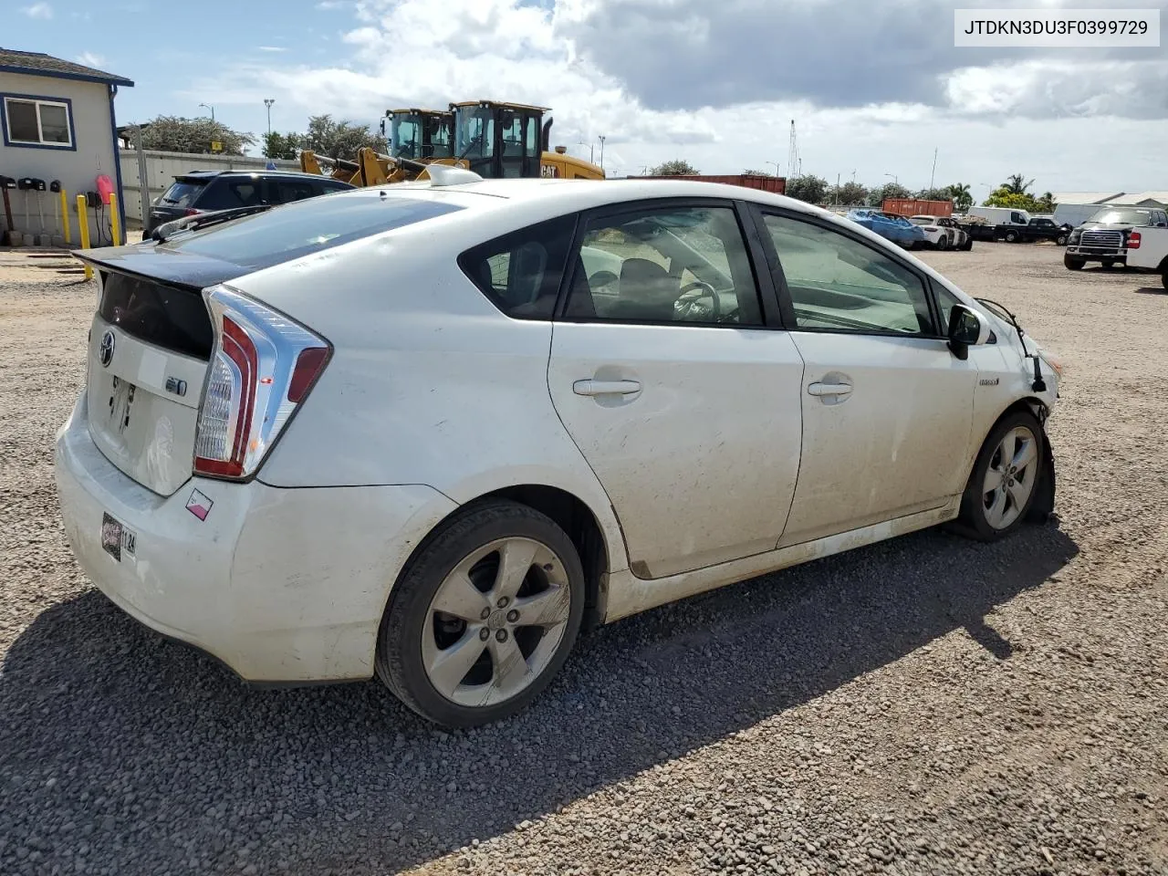 2015 Toyota Prius VIN: JTDKN3DU3F0399729 Lot: 56764004