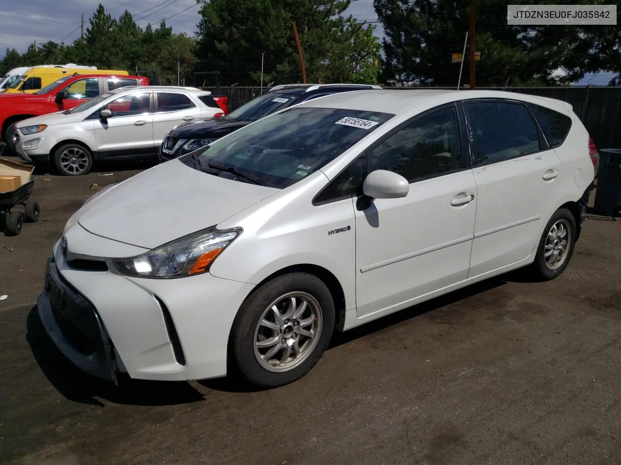 2015 Toyota Prius V VIN: JTDZN3EU0FJ035842 Lot: 58155164