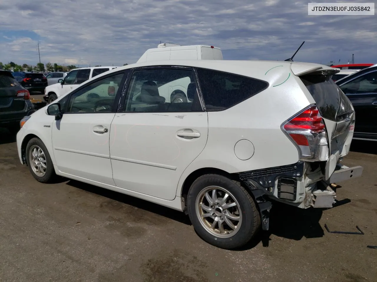 2015 Toyota Prius V VIN: JTDZN3EU0FJ035842 Lot: 58155164