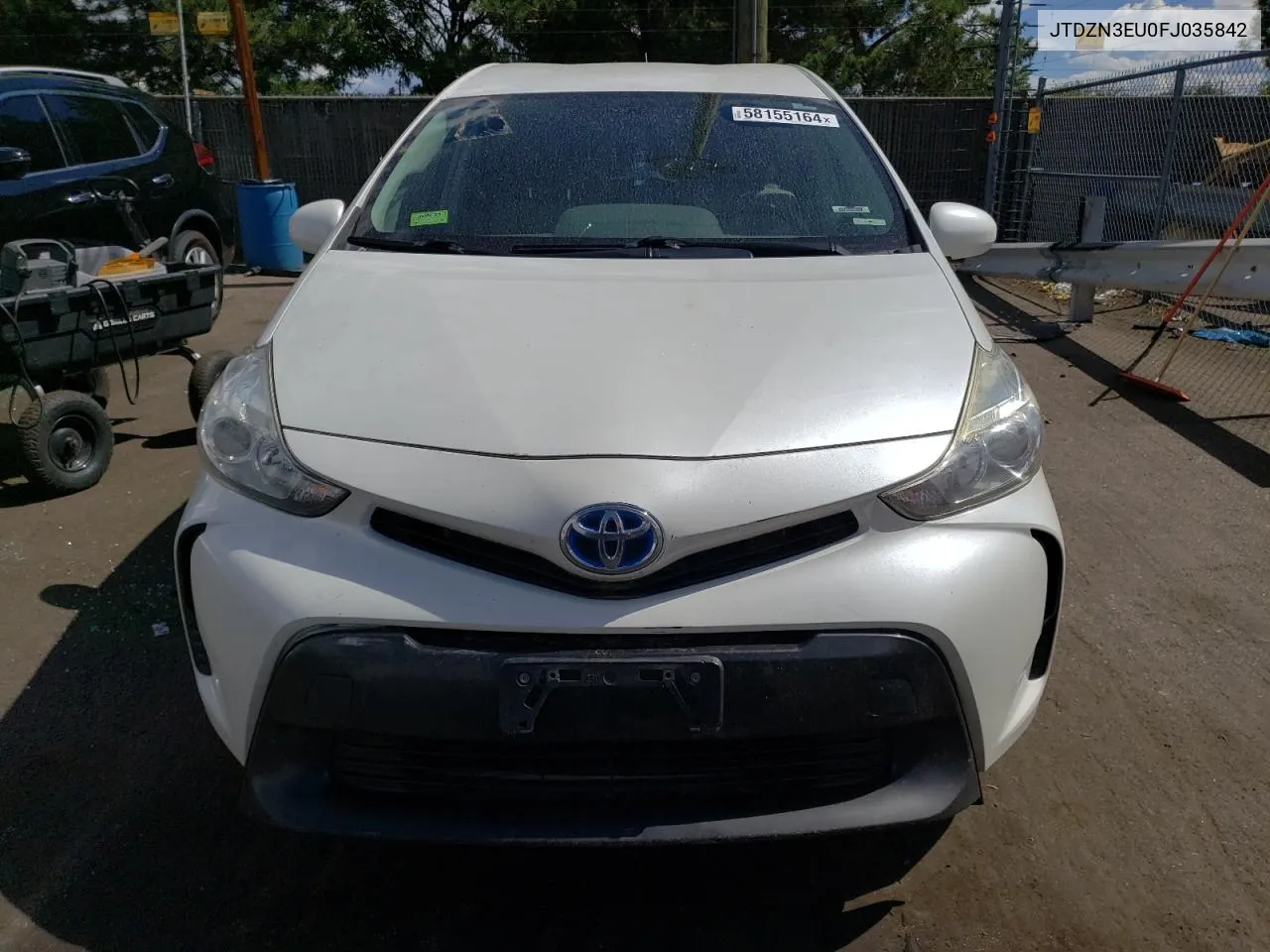 JTDZN3EU0FJ035842 2015 Toyota Prius V